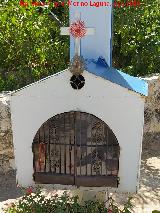 Cruz de Juana Moreno. Caseta para velas