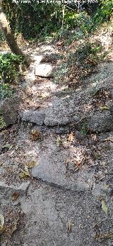 Fuente de la Marrana. Antiguos escalones