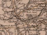 Historia de Villanueva de la Reina. Mapa 1862