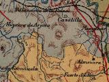 Historia de Villanueva de la Reina. Mapa 1901