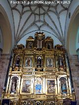 Iglesia de Ntra Sra de la Natividad. Retablo