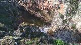 Cascada del Cimbarrillo. Parte alta