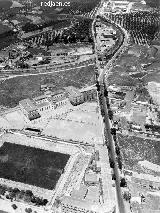 Avenida de Madrid. Foto antigua