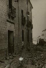 Calle Muoz Garnica. Bombardeo de Jan 1937