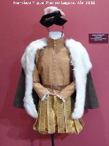 Ropa masculina del Siglo XVI. Traje del Infante Carlos. Exposicin Palacio Episcopal Salamanca