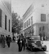 Calle Pescader�a. Foto antigua