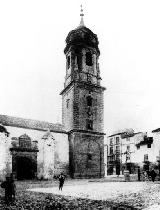 Plaza de San Ildefonso. Foto antigua