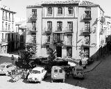 Plaza de San Ildefonso. Foto antigua. Caja de Ahorros de Crdoba