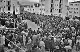 Plaza de la Igualdad. Inauguracin de las viviendas de Peamefcit, ao 1954