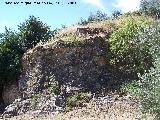 Ruinas en el Cortijo de las Emilias. 