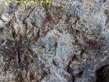 Pinturas rupestres de la Cueva de los Herreros Grupo XII. Manchas