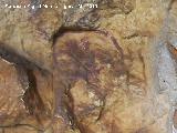 Pinturas rupestres de la Cueva de los Herreros Grupo V. ndalo?