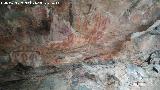 Pinturas rupestres de la Cueva Chica. Panel