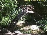 Puente de Madera del Cerezuelo. 