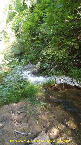 Cascada del Cerezuelo. Parte alta