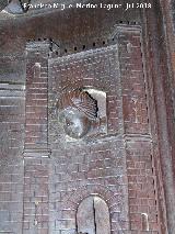 Catedral de Jan. Coro. Visitacin de la Virgen a Santa Isabel. Detalle