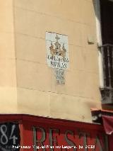 Calle de San Nicols. Placa