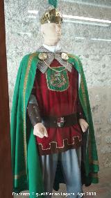 Fiestas de Moros y Cristianos. Traje de cristiano