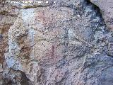 Pinturas rupestres del Abrigo del Rajn. Cruces
