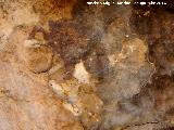 Pinturas rupestres de la Cueva del Engarbo I. Grupo II. Panel VII. 