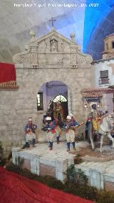 Catedral de Ja�n. Bel�n Napolitano. Puerta del �ngel