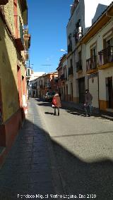 Calle Carrera de la Virgen. 