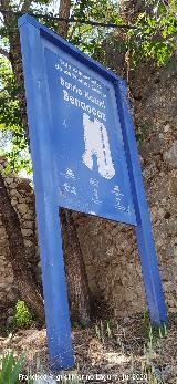 Barrio Nazar�. Cartel