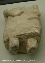 Oppidum Bora Cerealis. Exvoto de piedra Siglo II-I ac. Museo Arqueolgico Provincial