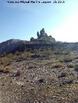 Castellones de Ceal. Desde la necrpolis