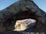 Castellones de Ceal. Ventana natural