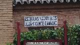 Escuelas Nacionales Juan Vicente Camacho. Placa