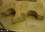 Aldea Hornos de Peal. Ventana germinada visigoda siglos V-VII. Museo Provincial de Jan