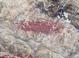 Pinturas rupestres de la Cueva Secreta Grupo IV. Barra