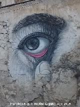 Graffiti del Ojo. 