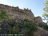 Muralla de la aldea medieval de La Espinareda. Lienzo y torren