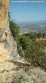 Cazoletas Abrigo Trepada del Clarillo II. Vistas hacia Quesada