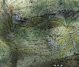 Sendero Jabalcuz. Mapa