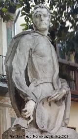Monumento a Alonso Cano. Estatua
