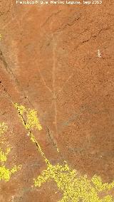 Pinturas rupestres y grabados de la Graja de Miranda II