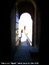 La Mota. Torre del Homenaje. Puerta de entrada