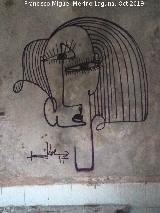Graffiti de Belin de la Cantina de la Cruz