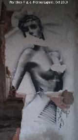 Graffiti Desnudo de la Cruz