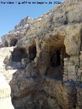 La Mota. Barrio Bahondillo. Cuevas