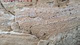 Aprisco de la Ladera de la Veleta. Travertinos de la pared rocosa