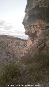 Cueva de las Cazoletas. Vistas desde su puerta