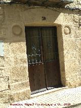 Casa de la Calle Chirinos n 39. Portada