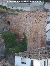 Muralla de la Villa. Torren de la Calle Real. 