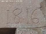 Casa de la Calle Cuesta de los Herradores n 9. 1816