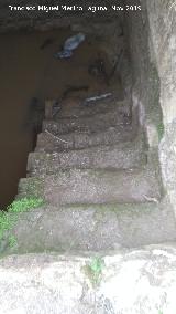 Aljibe de San Torcuato. Escaleras
