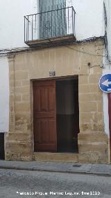 Casa de la Calle del Rojo n� 42. 